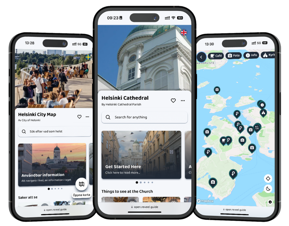 Reveel guide on phones